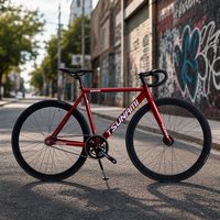 Vélo à Pignon Fixe Vente Chaude d'Usine Tsunami SNM100 700C pour Passionnés de Cyclisme en Extérieur