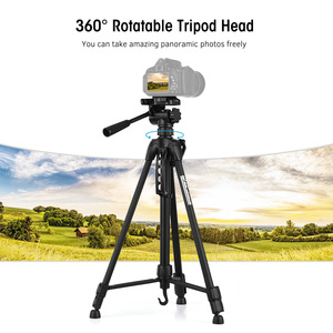 Trépied d'appareil photo professionnel <span class=keywords><strong>WT</strong></span>-3730 pour <span class=keywords><strong>Nikon</strong></span> D7000 D7100 D7200 D5600 D5300 pour Canon 800D 700D 750D 760D 5D 6D 70D 60D - Product Image 6