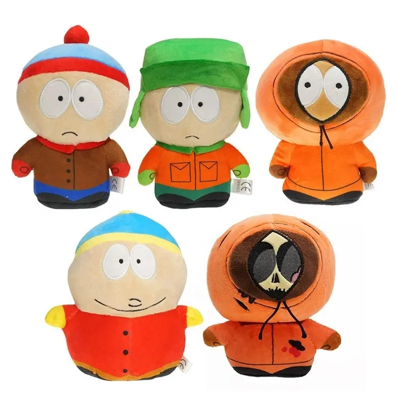 2023 कार्टून खेल गुड़िया दक्षिण पार्क आलीशान खिलौना स्टेन केली केनी Cartman भरवां आलीशान गुड़िया बच्चों बच्चे जन्मदिन क्रिसमस उपहार