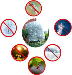 Frost Protection Pot <b>Plant</b> Bag, Winter <b>Plant</b> Protection Bag, <b>Plant</b> Protection Winter with Zip, Tear-Resistant and Breathable - Product Image 4