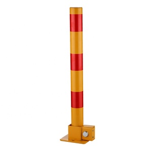 بيع بالجملة عمود صلب ، حاجز قابل للإزالة أصفر وأسود قابل للقفل - Product Image 5