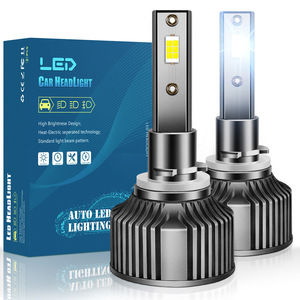 Lampes LED CSP 3570 <span class=keywords><strong>avec</strong></span> <span class=keywords><strong>ventilateur</strong></span> silencieux |   Kits de conversion de phares LED 880 881 H3 9145 9150 en aluminium aéronautique - Product Image 5