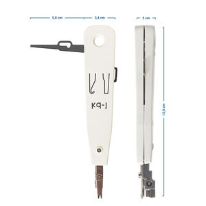 110 Type Insert Cutting Crimping Pliers Krone Wire <b>Leather</b> Hole Impact RJ45 <b>Punch</b> Down <b>Tool</b> for Network Cable - Product Image 2