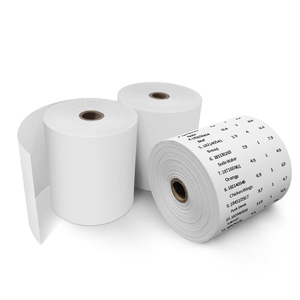 Rollo de Papel Térmico de una Sola Capa de 80*80mm, 100% Virgen, Impresión Clara, para Máquinas POS, Cajas Registradoras y Comercios Minoristas - Product Image 3