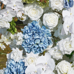 Fiore di nozze <span class=keywords><strong>arco</strong></span> decorazione a <span class=keywords><strong>basso</strong></span> prezzo all'ingrosso rosa e ortensia fiore <span class=keywords><strong>arco</strong></span> blu e bianco per la decorazione <span class=keywords><strong>arco</strong></span> di nozze - Product Image 6