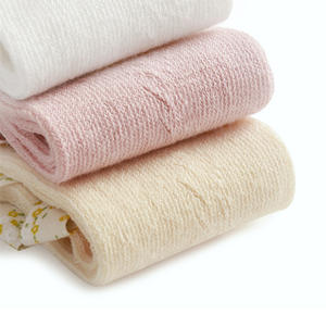 Leggings d'été pour filles, collants en maille de coton, avec nœud, longues chaussettes pour enfants, - Product Image 4