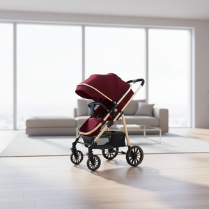 Poussettes pliables et légères, 3 en 1, voyage réglable, poussette pour bébé thaïlande avec siège <span class=keywords><strong>auto</strong></span>, 3 ans - Product Image 3