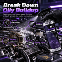 Nettoyant pour compartiment moteur OEM sous marque privée 500ml – Spray de nettoyage moteur automobile pour marques et distributeurs de produits d'entretien automobile