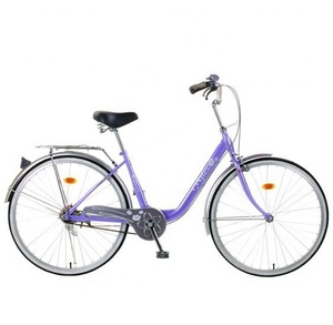 <span class=keywords><strong>Bicicleta</strong></span> de <span class=keywords><strong>mujer</strong></span> barata de 26 pulgadas en China MTB de una sola velocidad con sistema de frenado de línea de freno de horquilla de acero - Product Image 1