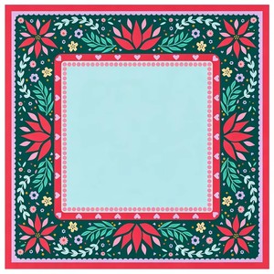 Set di Mahjong Americano in Acrilico a Tema Balletto di Natale Schiaccianoci, con Tessere Blu Navy a Tema Ballerina di Pan di Zenzero e Design Floreale Festivo - Product Image 6