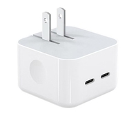 Chargeur rapide PD 35W à prix d'usine, prise US EU UK, double USB C, chargeur super rapide pour iPhone 17 16 15 14