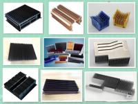 Profil d'extrusion en aluminium anodisé personnalisé série 6000, dissipateur de chaleur électronique, radiateur, pliage CNC, découpe laser, soudage, ROHS