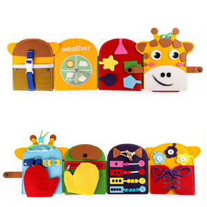 Juguete educativo de fieltro para niños y niñas de 2 a 6 años, juego de productos populares, sensación de tablero ocupado, 2023 - Product Image 2