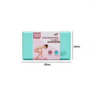 Bloque de Yoga Monocromático Verde Claro de 120g, Bloques de Yoga de Primera Calidad - Product Image 1