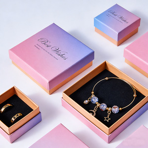 Boîte d'emballage cosmétique de luxe en papier avec nœud personnalisé en gros, belle boîte à nœud - Product Image 1