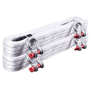 Cordon de remorquage pour voiture, crochet en U, 5, 6 mètres, 6, 12, 18 tonnes, cordon de remorquage d'urgence haute résistance pour berline et SUV - Product Image 1
