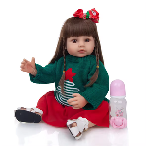 Poupées Reborn Silicone nouveau-né bébé 55cm réaliste renaissance fille vivante poupée bébé poupée pour enfants jouets - Product Image 3
