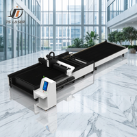 Système de découpe laser à fibre économique 3000W 3015 6020 6025 avec double table de travail pour la découpe de l'aluminium