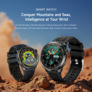 DS6 Smartwatch 1.43-inch Video Call Heart Rate Step Sleep GPS Movement Trajectory Three-Proof Android Sports <b>Watch</b> Advanced Heal - Product Image 6