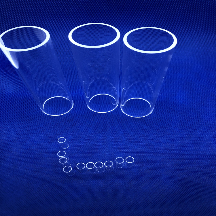 Купольная кварцевая стеклянная трубка большого диаметра кварцевая стеклянная трубка