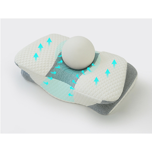 WJ-2057 Tự Nhiên Khỏe Mạnh Thoáng Khí Mô Hình Rắn Cổ Hỗ Trợ Bướm Hình Bộ Nhớ Bọt Đầy Ngủ Sâu Chỉnh Hình Gối - Product Image 3