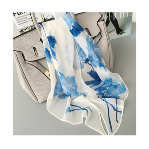 <span class=keywords><strong>Tissu</strong></span> en mousseline de soie légère imprimé numérique multicolore Howmay pour écharpe, robe, chemise, rideau, canapé, décoration de mariage - Product Image 3