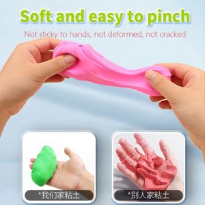 36 couleurs, 50 g/bouteille, argile à séchage à l'air, argile douce pour modeler, argile non toxique pour remplir les slime, artisanat en argile DIY pour enfants, excellent cadeau pour les enfants - Product Image 3