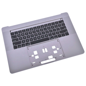 Topcase original avec <span class=keywords><strong>clavier</strong></span> américain pour <span class=keywords><strong>Macbook</strong></span> Retina <span class=keywords><strong>Pro</strong></span> 15.4 "A1990 <span class=keywords><strong>Clavier</strong></span> anglais Palmrest Silver Grey <span class=keywords><strong>2018</strong></span> - Product Image 1