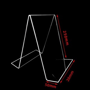 Exhibidores de <span class=keywords><strong>Ropa</strong></span> Transparentes de Acrílico Ligero, Soporte para Colgar Camisetas y Sombrillas, Accesorios para Exhibición de Camisetas - Product Image 3