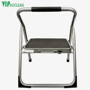 Ladder Step VIPaoclean Step Steel Folding Ladder Household Folding Rubber Opatform 1-step Ladder