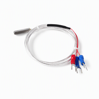 Sonde de température submersible étanche en acier inoxydable, capteur NTC 10K 50K OEM, pour aquarium, serre, aliments, surface