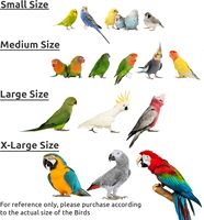 Grand hamac suspendu chaud pour l'hiver cabane refuge nid d'oiseau maison lit d'oiseau confortable pour cage avec tapis