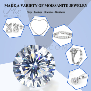 Holycome Wholesale Price <strong>Diamond</strong> VVS Grade TOP Sell Factory <strong>Direct</strong> Sales Brilliant 16 Hearts 16 Arrows Cut <strong>Loose</strong> Moissanite - Product Image 4