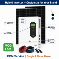 Batterie solaire LiFePO4 16kWh 20kWh 51.2V pour stockage d'énergie domestique, 6000+ cycles profonds, IP54, compatible avec les onduleurs hybrides hors réseau