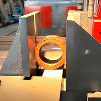 Scie à ruban CNC automatique, nouvelle régulation de vitesse, pompe, moteur à engrenages, moteur, cœur PLC, mécanique complète, scie manuelle incluse