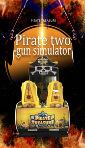 Máquina de juegos arcade con pantalla LCD, juego de disparos para 2 jugadores, simulador de disparos, entretenido juego de disparos recreativo - Product Image 6