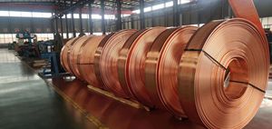 Cinta de Cobre 99.9% Puro, Bobina de Cobre para Iluminación y Conductores de Distribución de Energía, Estándar JIS ASTM DIN EN ISO, MOQ <span class=keywords><strong>10kg</strong></span> - Product Image 5