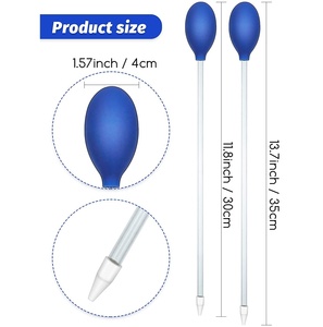 Tube d'alimentation pour coraux, long, en acrylique, outil d'alimentation pour poissons marins, récif, pipette pour organismes, outil d'alimentation pour coraux, nourrisseur pour coraux - Product Image 2
