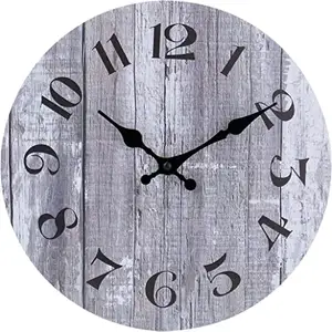 10 Zoll Großhandel Hersteller Fabrik preis Günstige Holzwand uhren Silent Number Quartz Decorative Home Schlafzimmer hängen Uhr