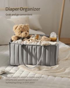 Organizador de Pañales para Bebé, Bolsa de Almacenamiento para Guardería, para Artículos Esenciales de Recién Nacido y Estación de Cambio de Pañales - Product Image 6
