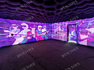Tente d'arcade gonflable VR Business Arena pour jeux d'entertainment Steam, certifiée EN14960, taille personnalisable - Product Image 5