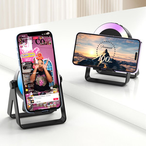 Lonvel di động âm nhạc hộp với điện thoại thông minh đứng thiết kế mới mini Loa siêu trầm điện thoại chủ loa không dây cho điện thoại di động <span class=keywords><strong>Tablet</strong></span> <span class=keywords><strong>PC</strong></span> - Product Image 6