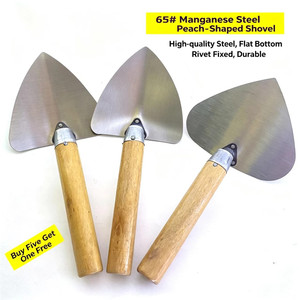 Truelle à plâtrer pointue, Couteau à plâtrer, Grande <span class=keywords><strong>pelle</strong></span>, Racloir à mastic, Outil <span class=keywords><strong>de</strong></span> construction <span class=keywords><strong>de</strong></span> maçonnerie, <span class=keywords><strong>Pelle</strong></span> triangulaire pour la pose <span class=keywords><strong>de</strong></span> briques - Product Image 6
