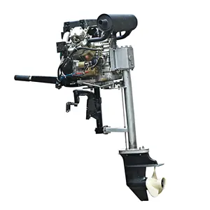 Balıkçı kullanılan 40HP 4- stroke ikiz silindir hava soğutmalı tekne motoru dizel dıştan takma motor/yelken dıştan takma Motor