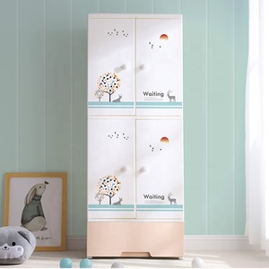 <span class=keywords><strong>ตู้</strong></span>เสื้อผ้าพลาสติกสำหรับเด็กแต่งตัว<span class=keywords><strong>ตู้</strong></span>เก็บของตู้เสื้อผ้าห้องนอนเด็กขนาด165ซม. พร้อมลิ้นชักเก็บของสำหรับบ้าน - Product Image 5