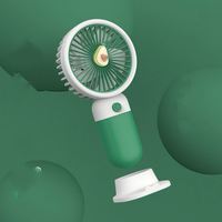 Zomer Mini Fan Draagbare handventilator Cartoon Schattig Student Desktop USB Opladen Fruit Meerdere stijlen en kleuren ventilator