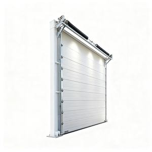 <span class=keywords><strong>Porta</strong></span> sezionale industriale resistente al vento fino al grado 9 con molla 60 si2mn per impianti industriali pesanti costieri - Product Image 2