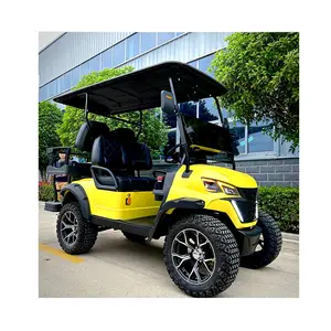 Chinese 2 4 6 Seater Street Legal Golf Carts Electric Lithium 72v7kw Ac System Golf Cart 4x4