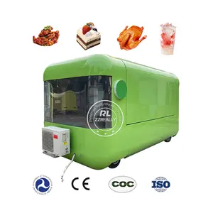 2024 Gespecialiseerde Churro Kar Concessie Aanhangwagen Australië Standaard Mobiele Food Trailer China Food Trilere Food Truck Te Koop
