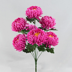 Venta de Fábrica: Flores Artificiales de Caléndula, Crisantemo, Flores Realistas de Seda para Decoración del Hogar, Bodas y Fiestas - Product Image 6